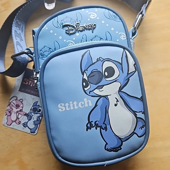 DISNEY STICH CELLPHONE CROSSBODY BAG - Picture 11 of 12
